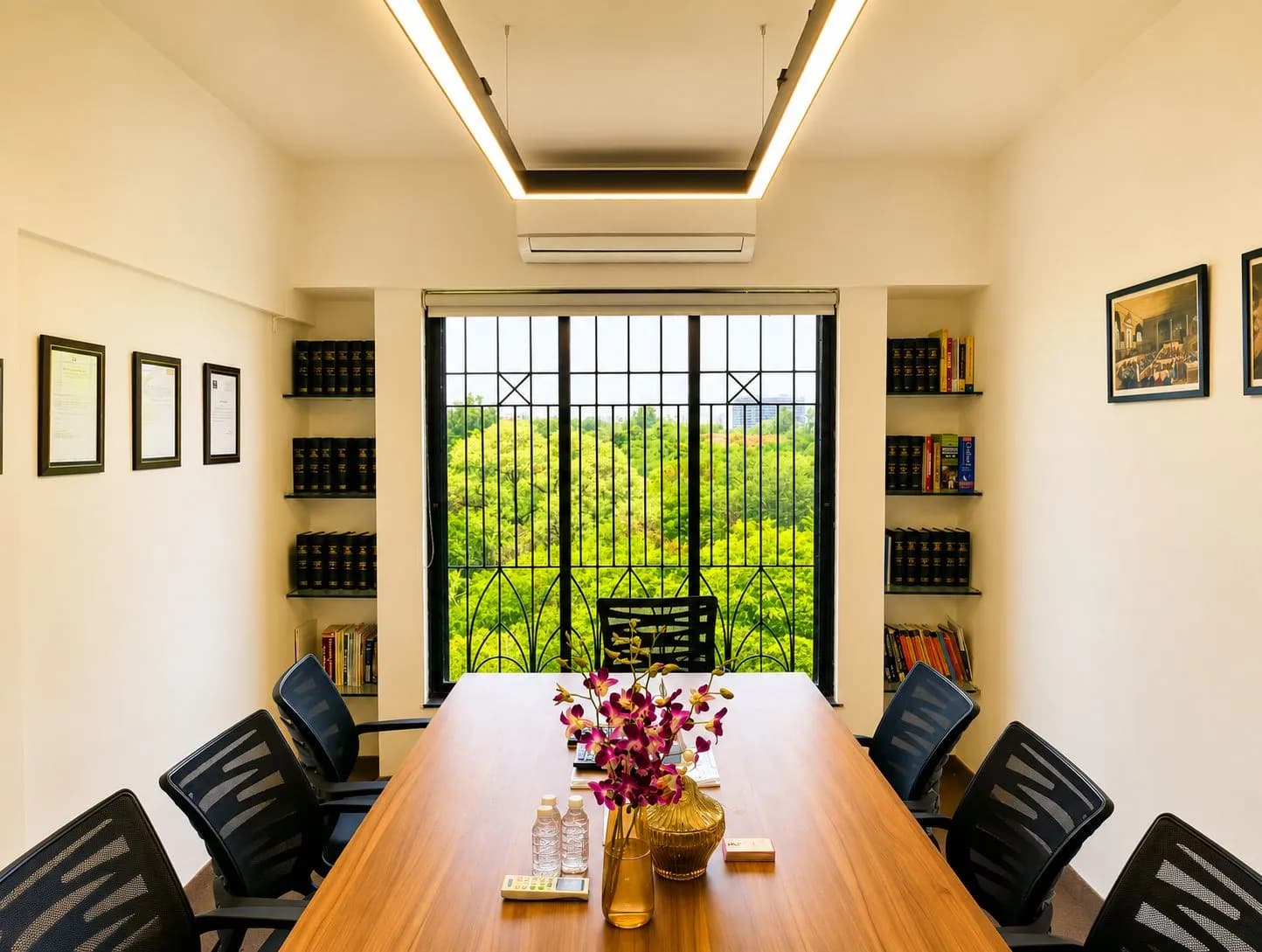 The Rane Pingle Law Chambers conference room